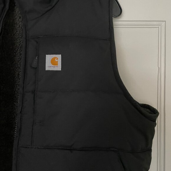Womens Carhartt Montana Reversible Insulated Puffer Vest - Picture 3 of 9